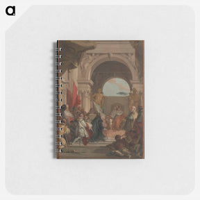 アートメモ帳-The Investiture of Bishop Harold as Duke of Franconia
 - ジョバンニ バティスタ ティエポロ Memo.