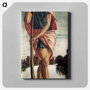 アートパネル-Polyptych of San Vincenzo Ferreri - ジョヴァンニ ベッリーニ Canvas.
