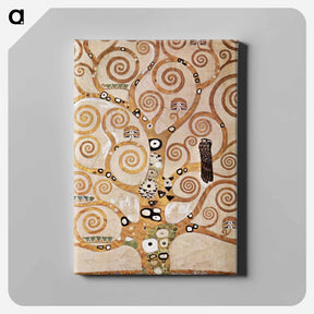 アートパネル-L'Arbre de Vie - グスタフ クリムト Canvas.