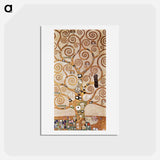 アートポストカード-L'Arbre de Vie - グスタフ クリムト Postcard.