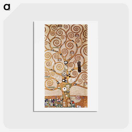 アートポストカード-L'Arbre de Vie - グスタフ クリムト Postcard.