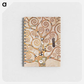 アートメモ帳-L'Arbre de Vie - グスタフ クリムト Memo.