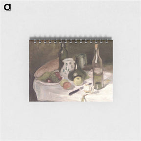 アートメモ帳-Still LIfe with Fruit and Bottles - アンリ マティス Memo.