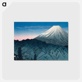 アートポストカード-Mount Fuji From Hakone - 高橋 宏明 Postcard.