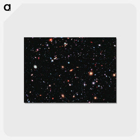 アートポストカード-Farthest View of the Universe
 - ハッブル画像 Postcard.