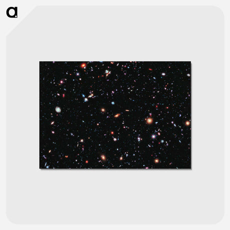 アートポストカード-Farthest View of the Universe
 - ハッブル画像 Postcard.