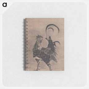 アートメモ帳-Roosters, Hen, and Chicks
 - 伊藤若冲 Memo.