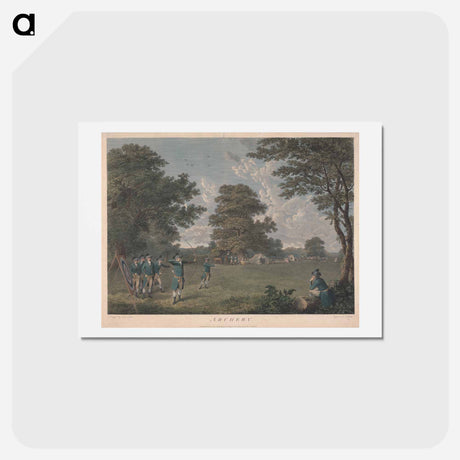 アートポストカード-Archery
 - ジェームス ヒース Postcard.