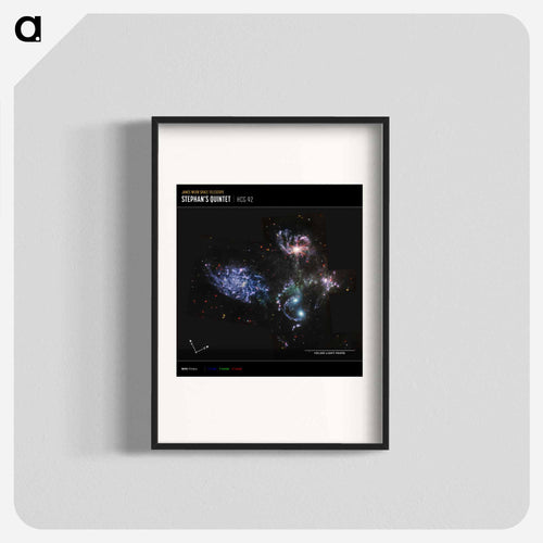 Stephan's Quintet
 - ジェームズ ウェッブ宇宙望遠鏡 Poster.