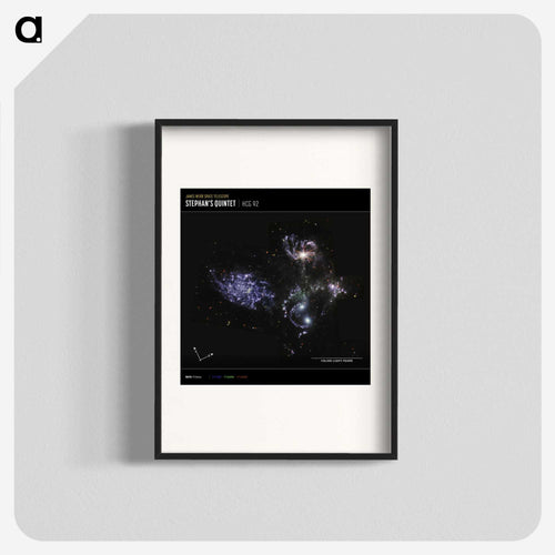 Stephan's Quintet
 - ジェームズ ウェッブ宇宙望遠鏡 Poster.