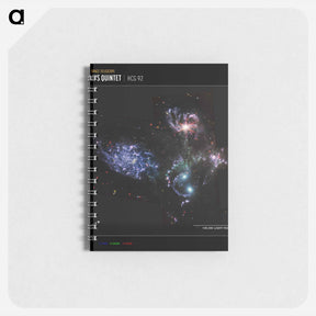 アートメモ帳-Stephan's Quintet
 - ジェームズ ウェッブ宇宙望遠鏡 Memo.