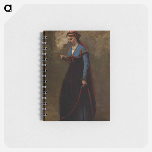 Girl Reading
 - ジャン バティスト カミーユ コロー Memo.