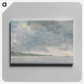 アートパネル-Coastal Scene with Cliffs
 - ジョン コンスタブル Canvas.