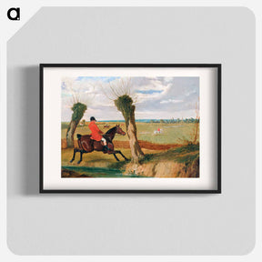アートポスター-The Suffolk Hunt: Full Cry
 - ジョン フレデリック ヘリング Poster.