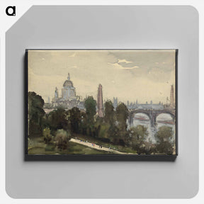 アートパネル-To St. Paul's from my window
 - ジョセフ ペネル Canvas.