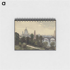 アートメモ帳-To St. Paul's from my window
 - ジョセフ ペネル Memo.