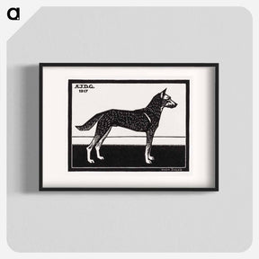 アートポスター-Dog - ユリー デ フラーハ Poster.