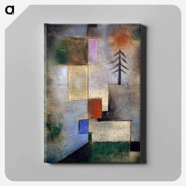 アートパネル-Small Fir Picture
 - バーゼル美術館 Canvas.