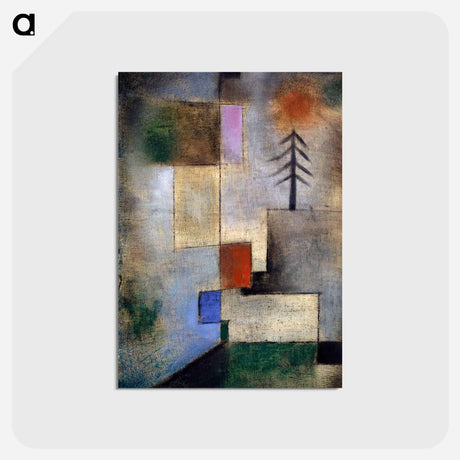 アートポストカード-Small Fir Picture
 - バーゼル美術館 Postcard.