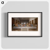 The Last Supper - Leonardo da Vinci Poster.