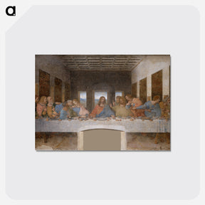 アートポストカード-The Last Supper - レオナルド ダ ヴィンチ Postcard.