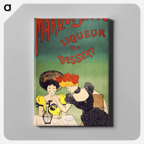 アートパネル-The marquisette dessert liqueur print - レオネット カピエッロ Canvas.