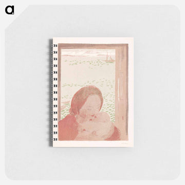 Mother with baby in front of a window - モーリス ドニ Memo.