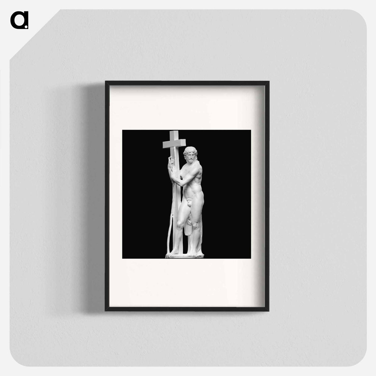 Risen Christ - ミケランジェロ ブオナローティ Poster.