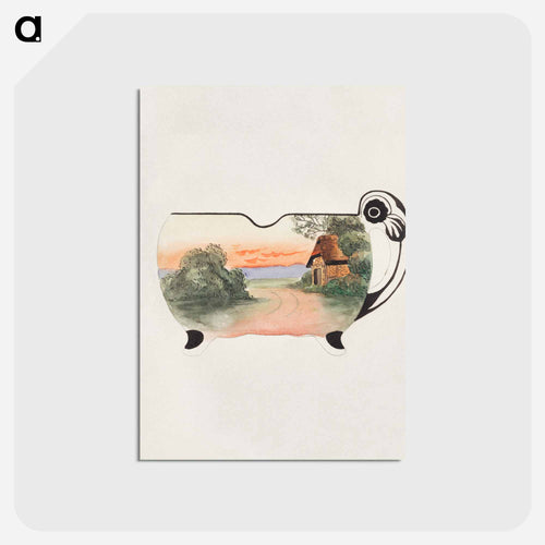 Sugar Bowl Design
 - ノリタケ工場 Postcard.