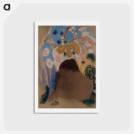 アートポストカード-Ophelia - オディロン ルドン Postcard.