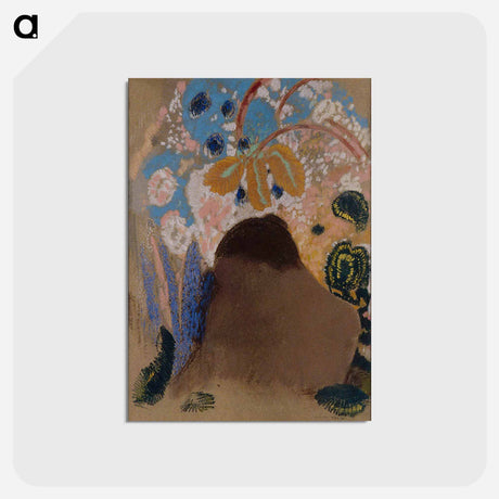アートポストカード-Ophelia - オディロン ルドン Postcard.