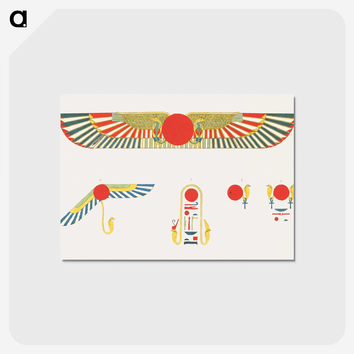 1-19_Pantheon-Egyptien_postcard