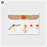 1-19_Pantheon-Egyptien_postcard