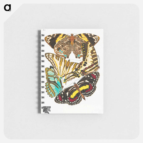 アートメモ帳-Vintage Butterflies
 - パピヨン Memo.