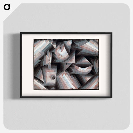 アートポスター-Crystal gradation
 - パウル クレー Poster.