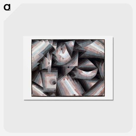 アートポストカード-Crystal gradation
 - パウル クレー Postcard.