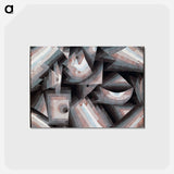 アートポストカード-Crystal gradation
 - パウル クレー Postcard.