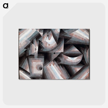 アートポストカード-Crystal gradation
 - パウル クレー Postcard.