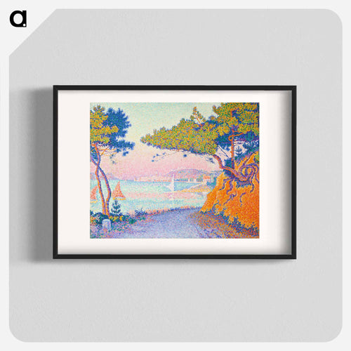 Golfe Juan - ポール シニャック Poster.