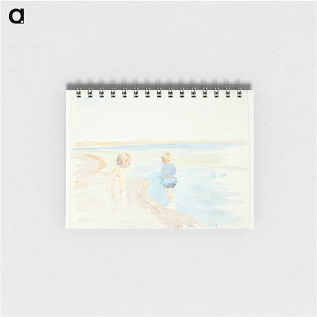 アートメモ帳-Children at the Beach
 - ピーター ハンセン Memo.