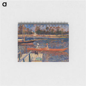 アートメモ帳-The Seine at Argenteuil - ピエール オーギュスト ルノワール Memo.