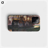 Farm Near Duivendrecht, in the Evening - Piet Mondrian Phone Case.