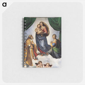 アートメモ帳-The Sistine Madonna - ラファエロ サンティ Memo.