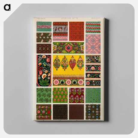 アートパネル-Nineteenth-Century Ornament
 - 装飾の文法 Canvas.
