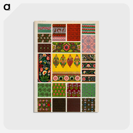 アートポストカード-Nineteenth-Century Ornament
 - 装飾の文法 Postcard.