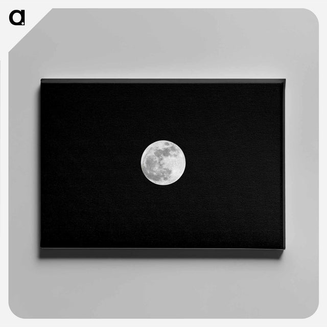 アートパネル-Super Moon Over Kennedy Space Center
 - ムーン Canvas.