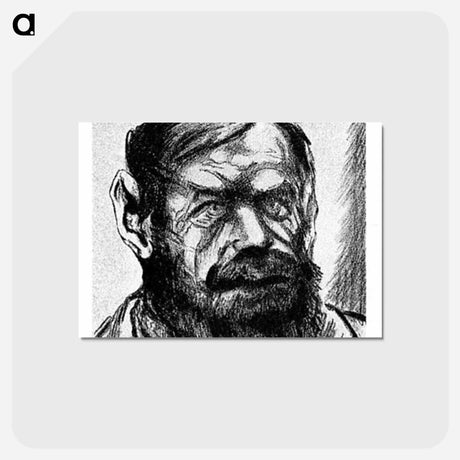 アートポストカード-Frederik van Eeden - テオ ファン ドゥースブルフ Postcard.