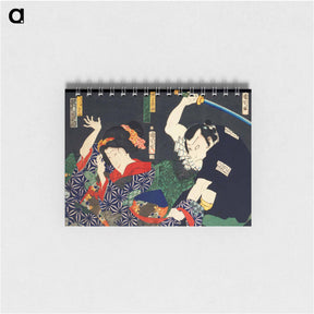 アートメモ帳-Portraits of Actors - 豊原 国周 Memo.