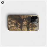 Near Fortunen, Jægersborg Deer Park, North of Copenhagen - ヴィルヘルム ハンマースホイ Phone Case.