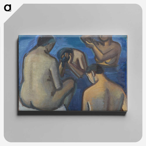 After the bath - ヴィルヘルム ルンドストローム Canvas.